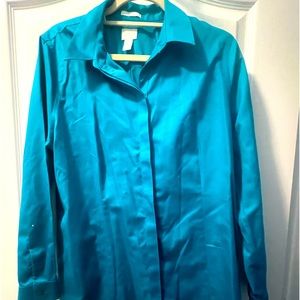 Chicos No-Iron long sleeve blouse